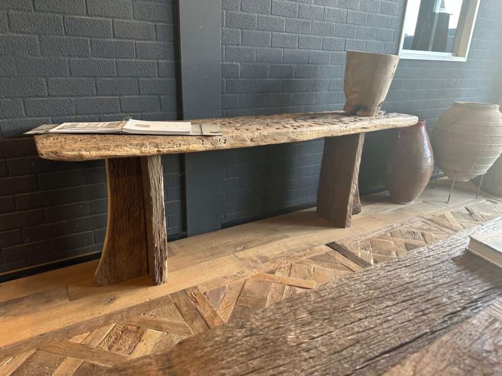 oud eiken site table