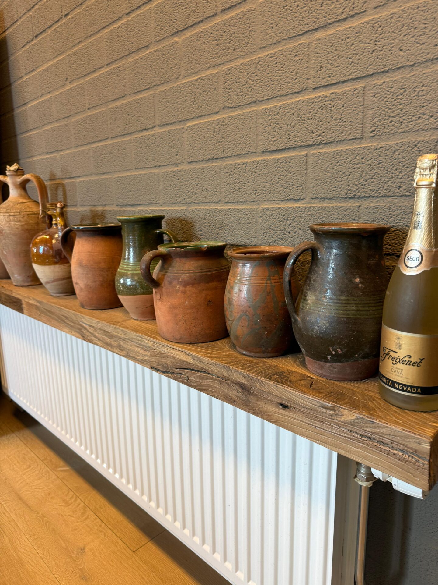 eiken vensterbank
